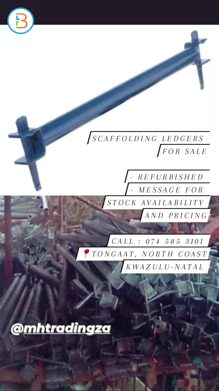 Scaffolding Ledgers for SALE