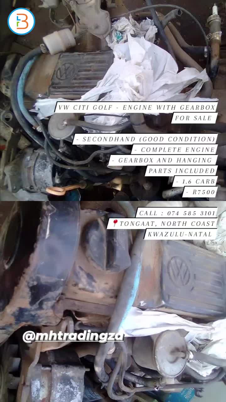 VW Citi Golf - Engine with gearbox for SALE