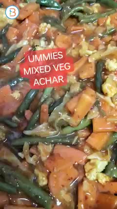 creamy veg achar