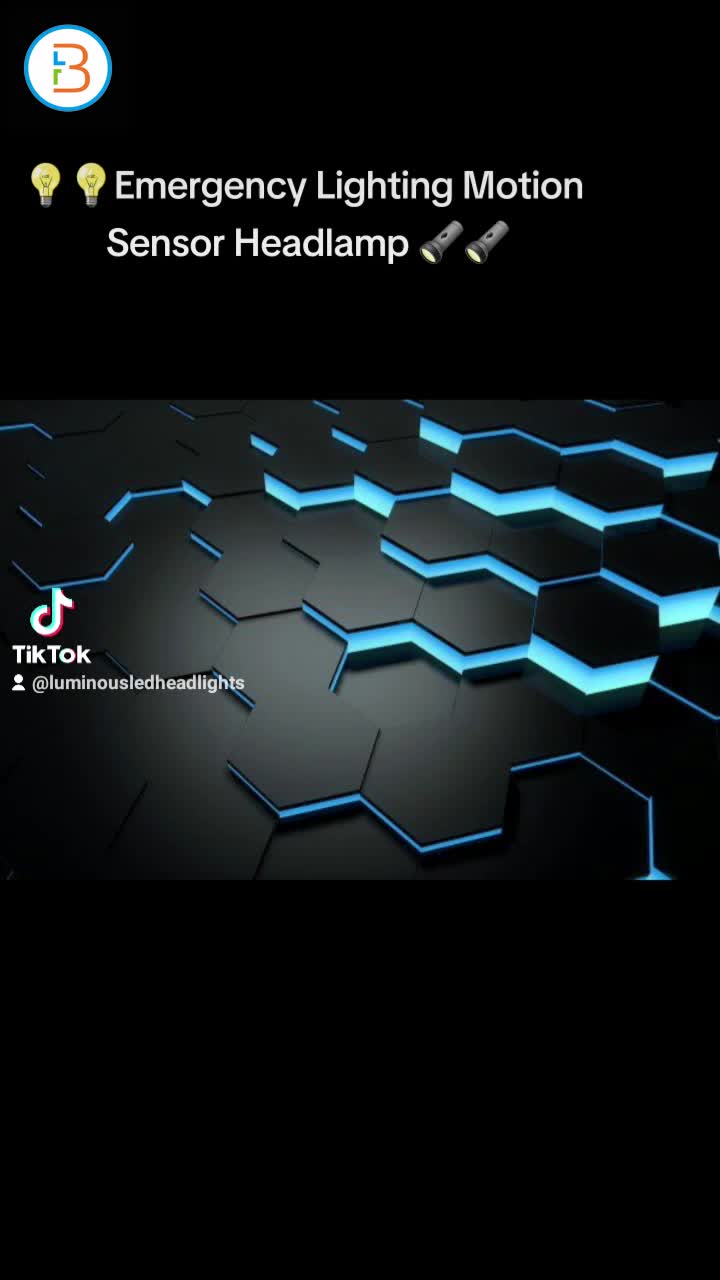 Motion sensor Rechargeable Headlamp