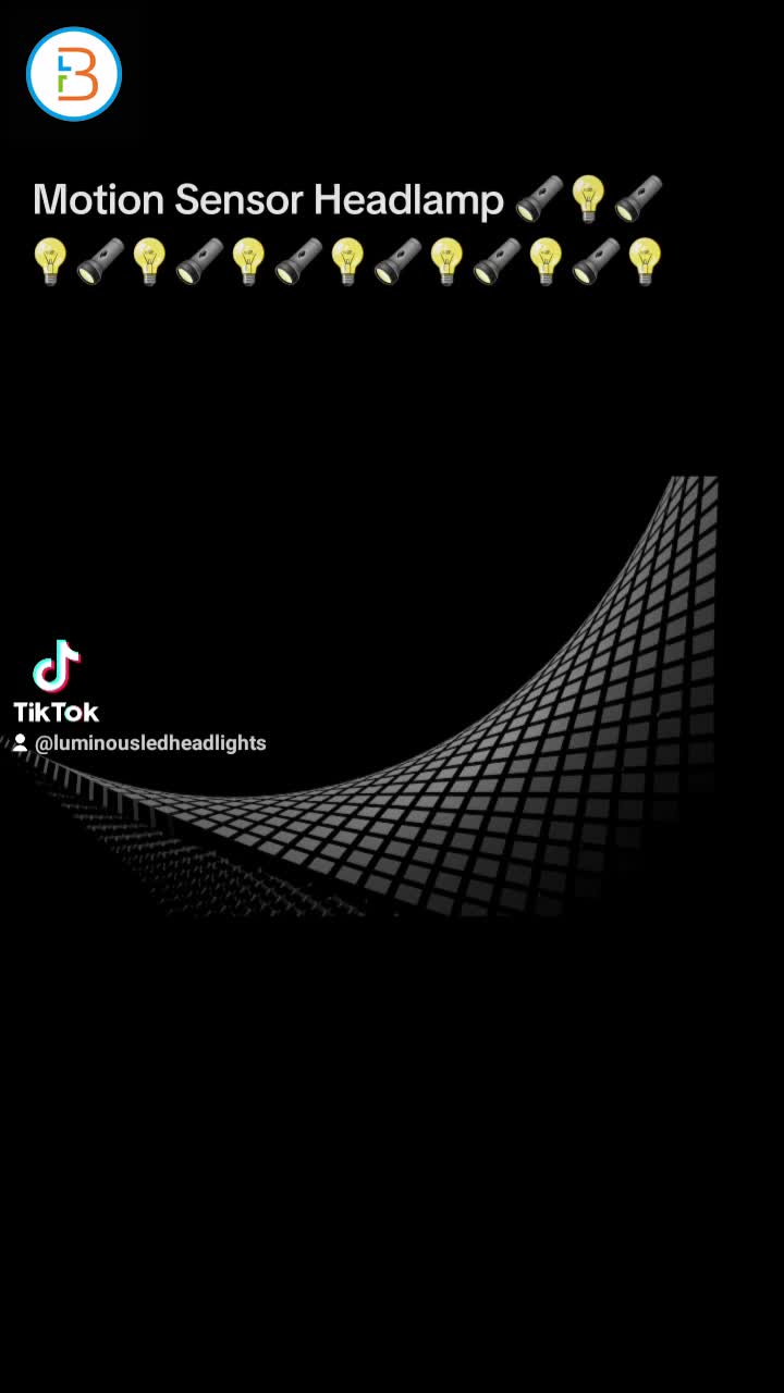 Motion sensor Headlamp