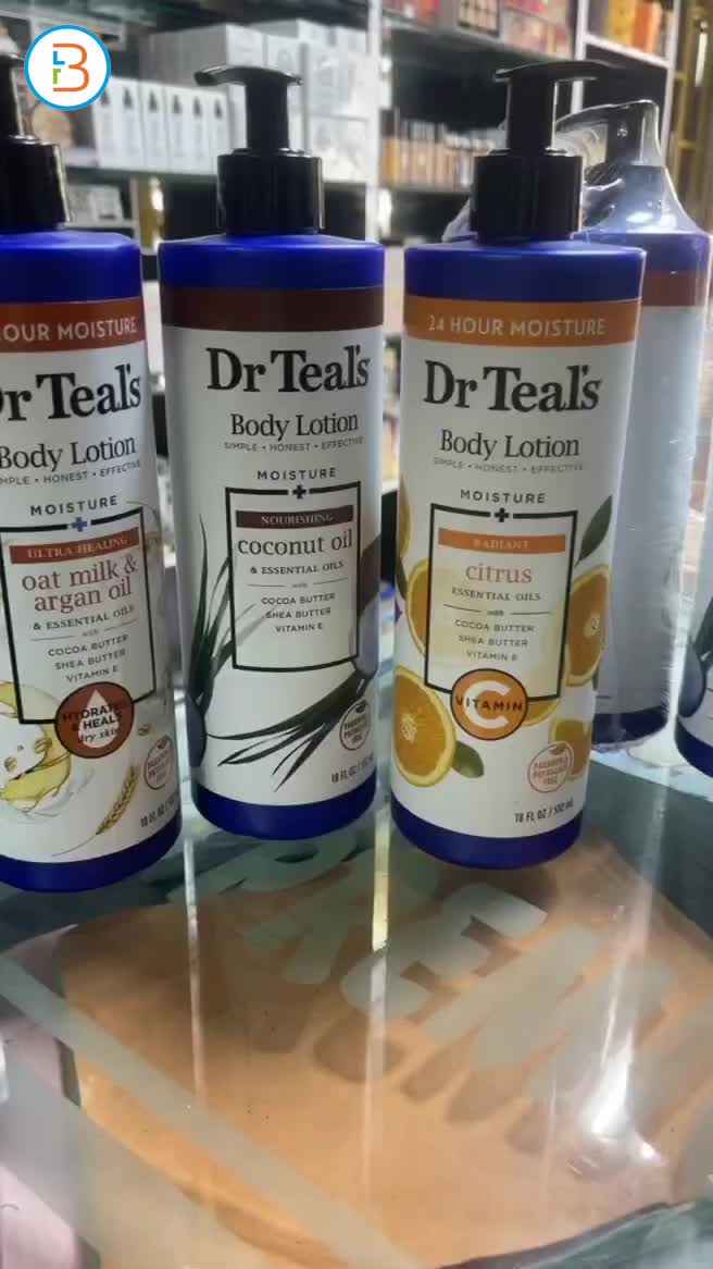 Dr Teal's Vitamin C Body Lotion Radiant Citrus, 18 Oz.