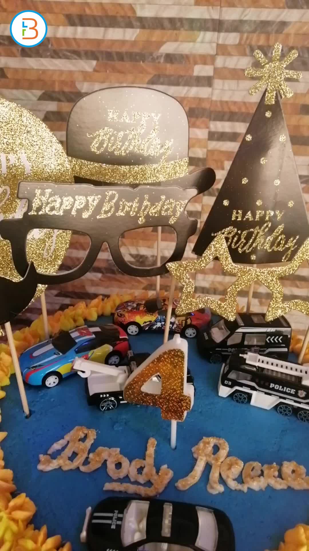 4th birthday cake made by Farina