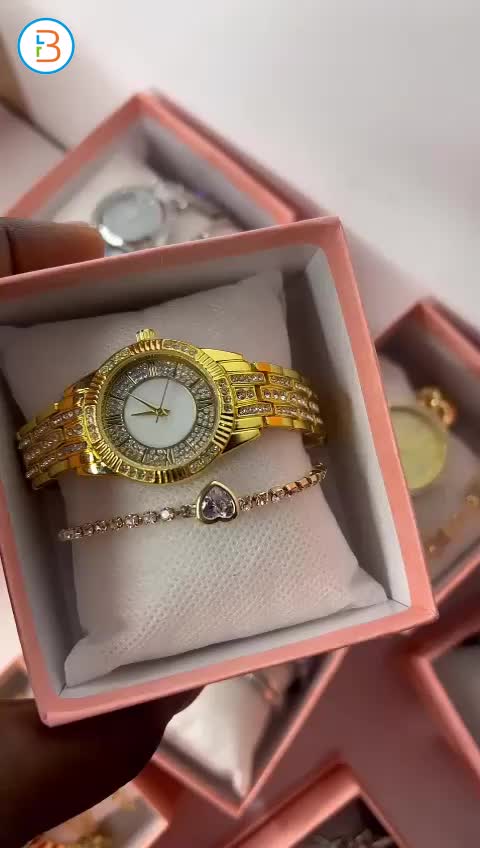 Boxed wristwatch and bracelet available exactly as seen in the video... just #6500 only