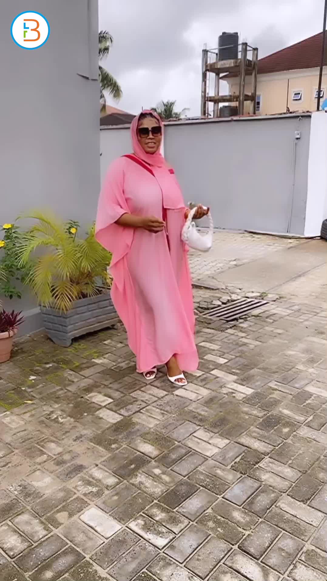Fabolous pink kaftan