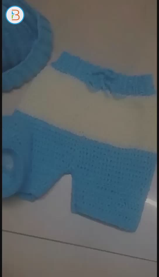 Baby booties, beanie and shorts. Super comfortable