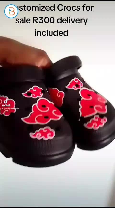 Akatsuki Customized Crocs