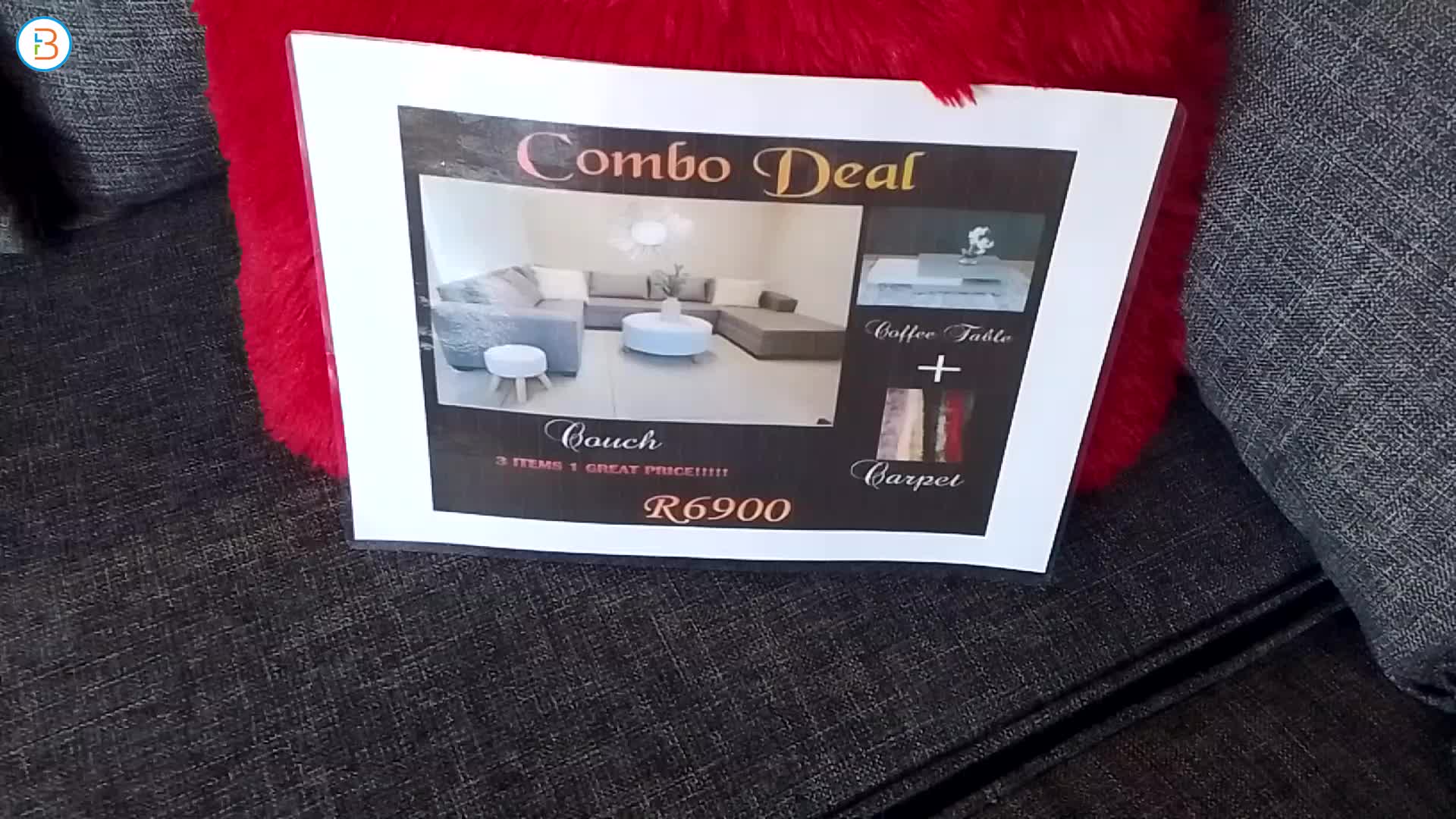 Sansational Dexter U shape lounge suite combo deal