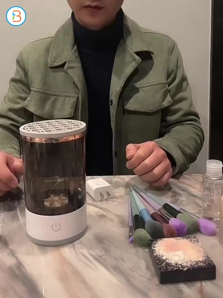 Cleaning Tool Portable Electric Makeup Brush Cleaner Machine