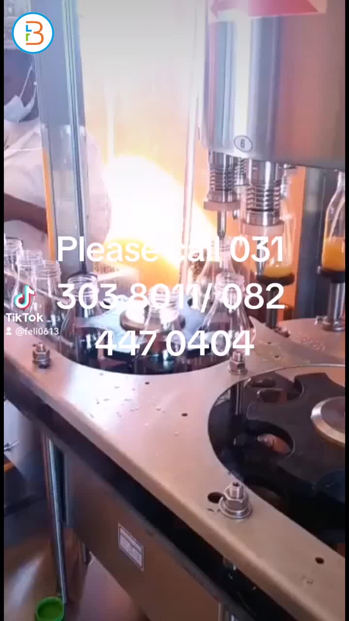 Filling machine video