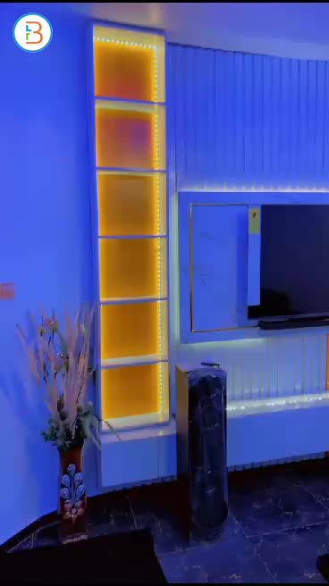 wonderful HDF high glossy TV stand