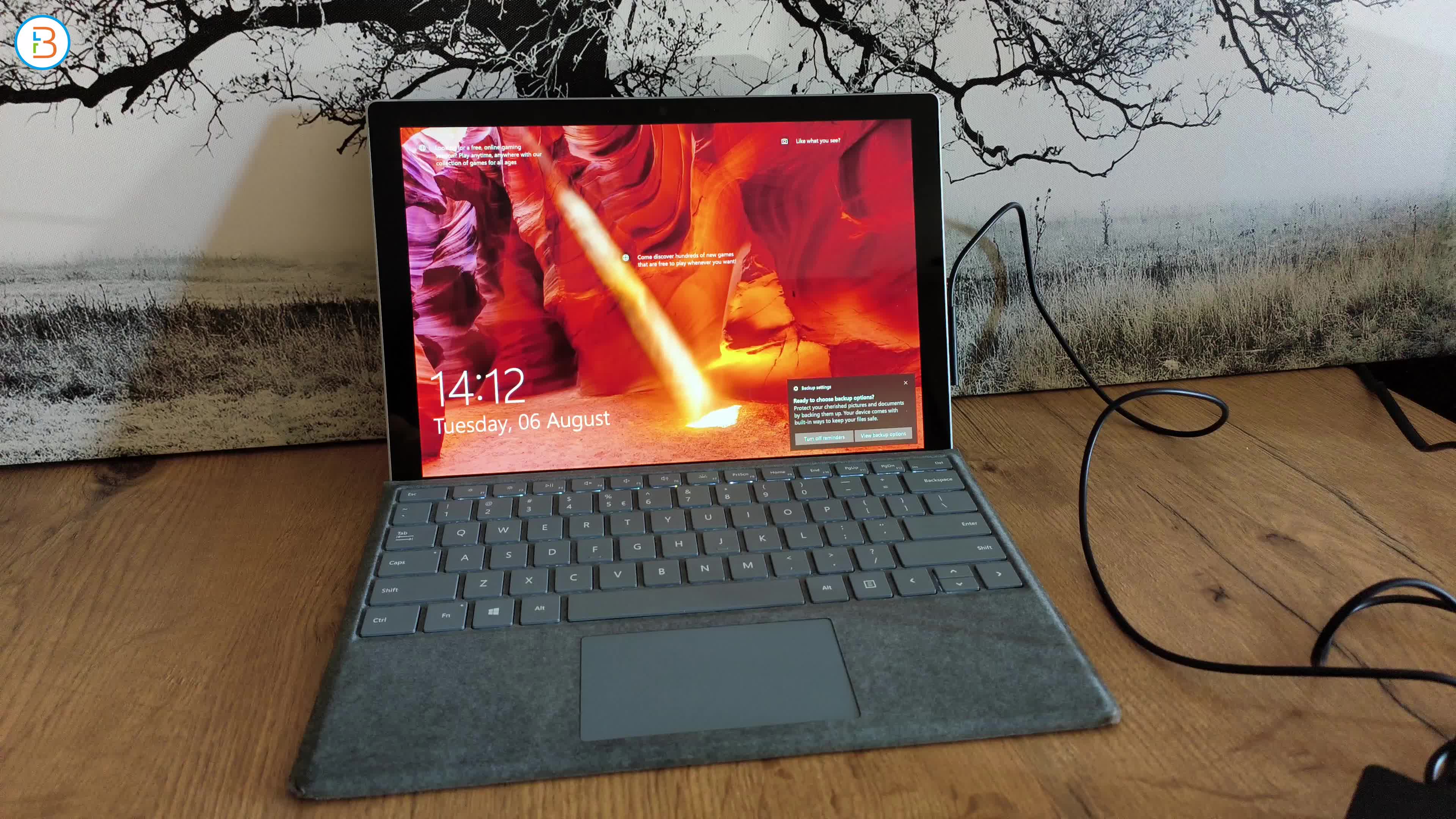 MICROSOFT SURFACE PRO 7+ INTEL CORE i7-1165G7 16GB RAM/256GB SSD with TYPE KEYBOARD